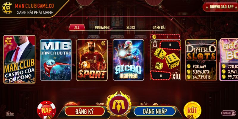 Đăng ký manclub 1 Tìm hiểu về nền tảng cá cược